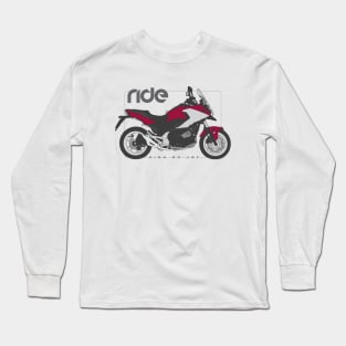 Ride nc750x red/silver Long Sleeve T-Shirt